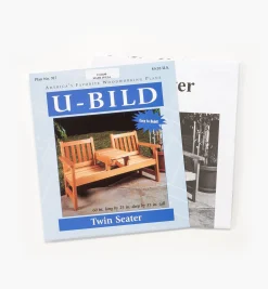 Lee Valley Plans>Twin-Seater Garden Bench Plan