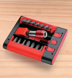 Lee Valley Screwdrivers>Universal Adapter & Bit Set