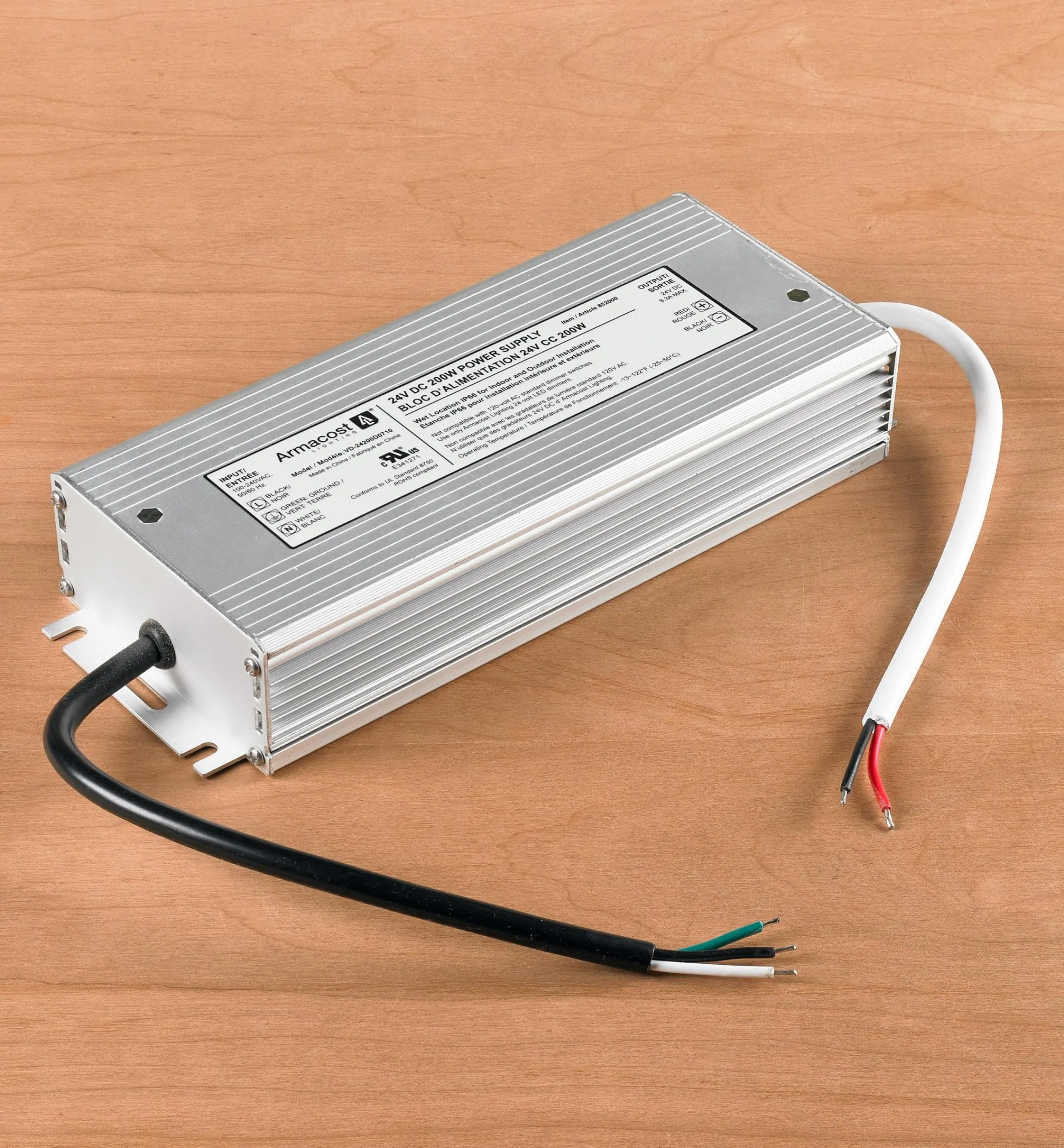 Lee Valley Lighting>24V Indoor/Outdoor Power Supplies For RGB+W LED Lights