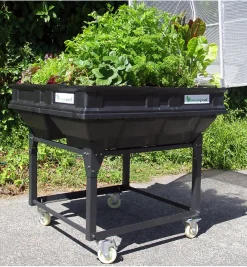 Lee Valley Container Gardening>Vegepod Trolley Stand For Medium Vegepod Container Garden