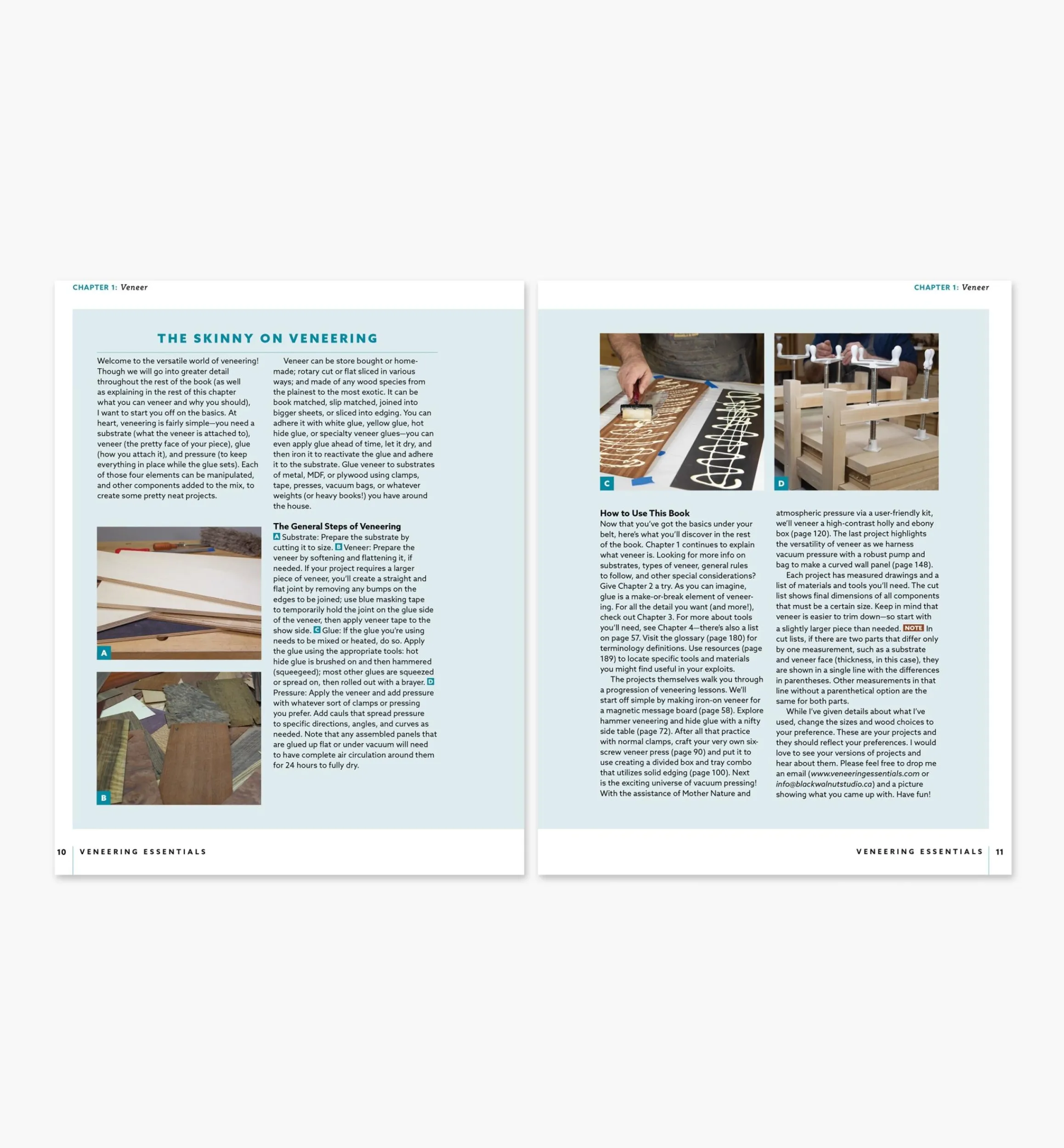 Lee Valley Supplies>Veneering Essentials