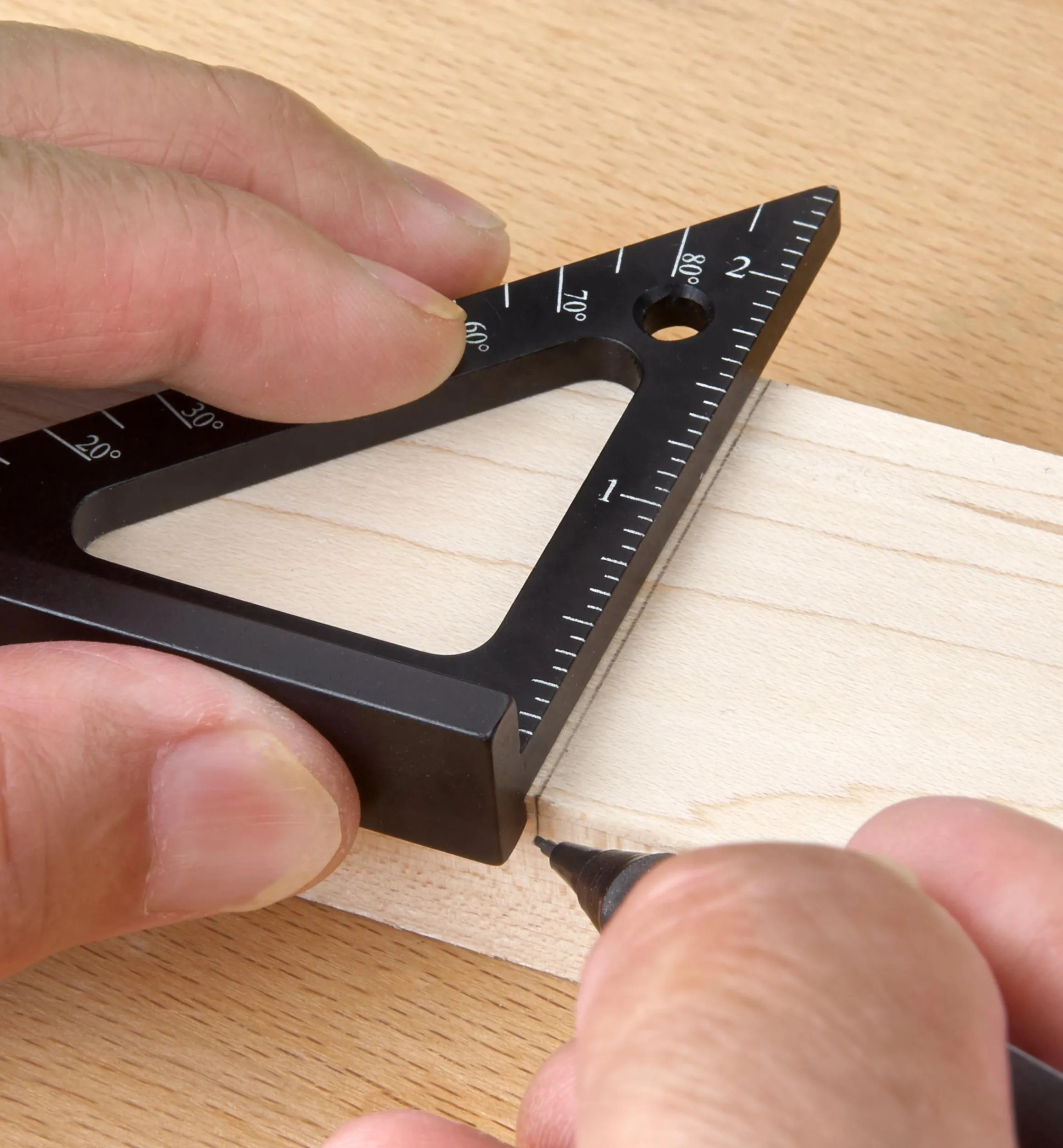 Lee Valley Marking & Measuring>Veritas 2 1/2" Pocket Layout Square