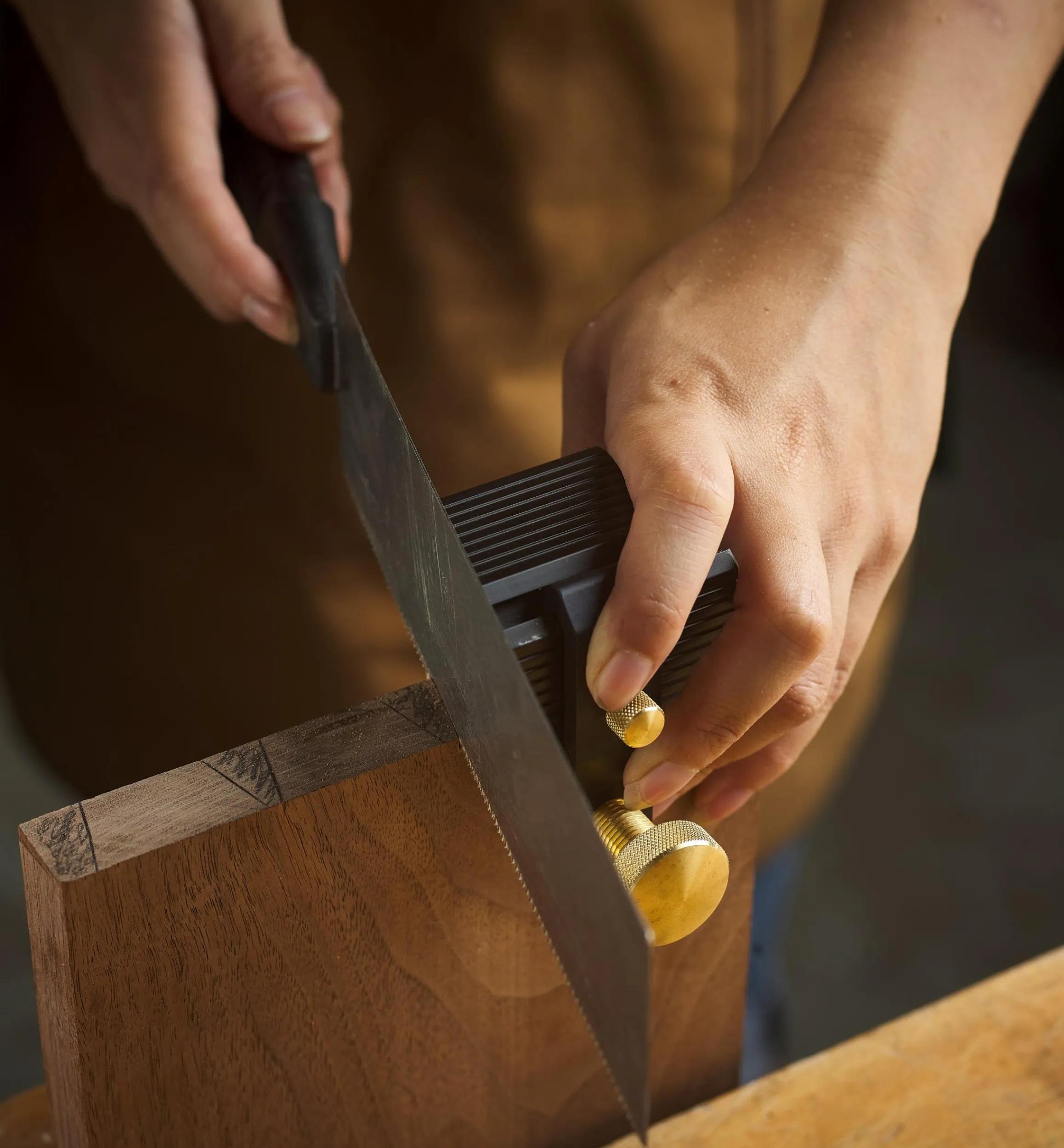 Lee Valley Saws>Veritas Dovetail Guide And Saw Set