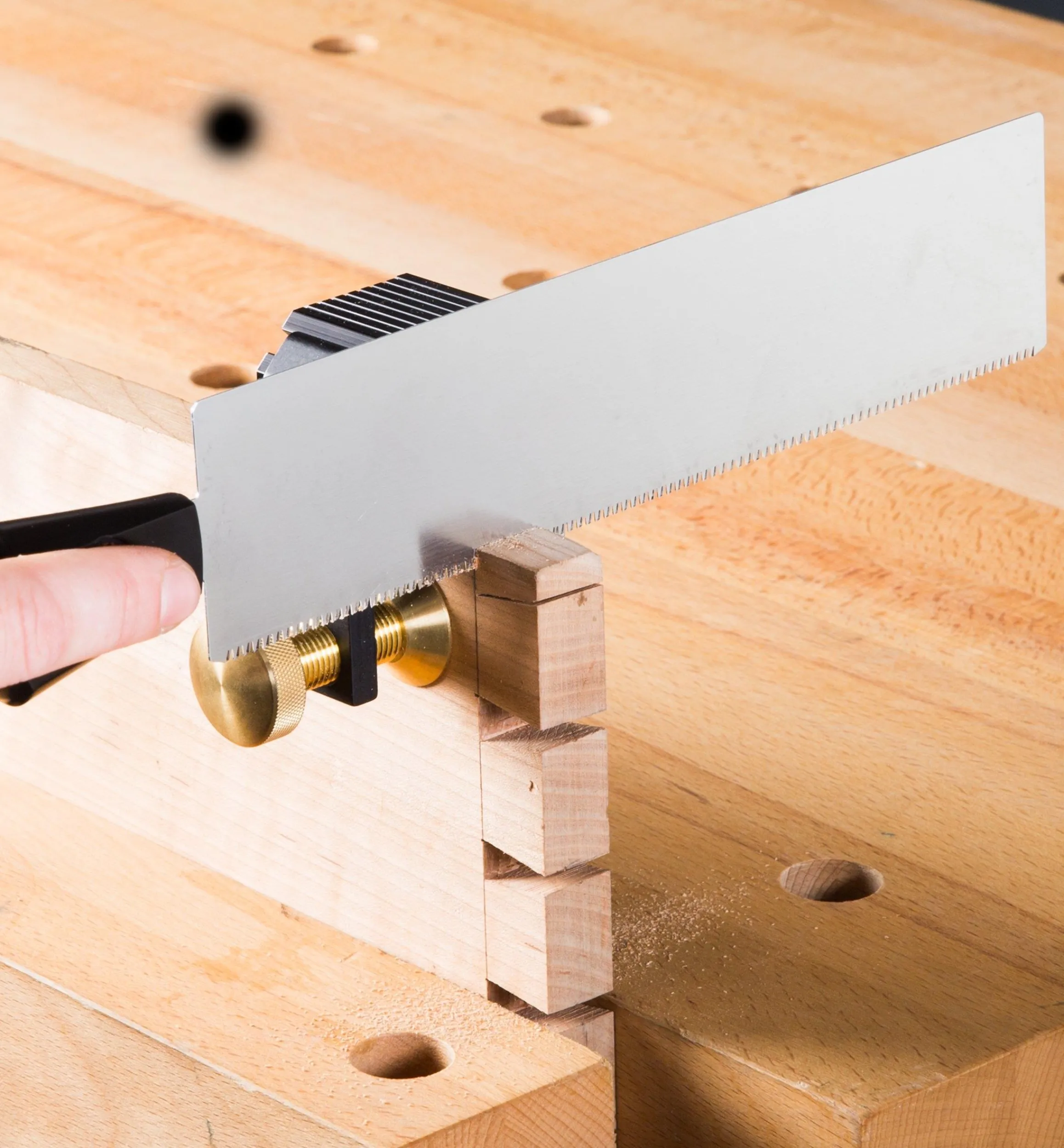 Lee Valley Saws>Veritas Dovetail Guide And Saw Set