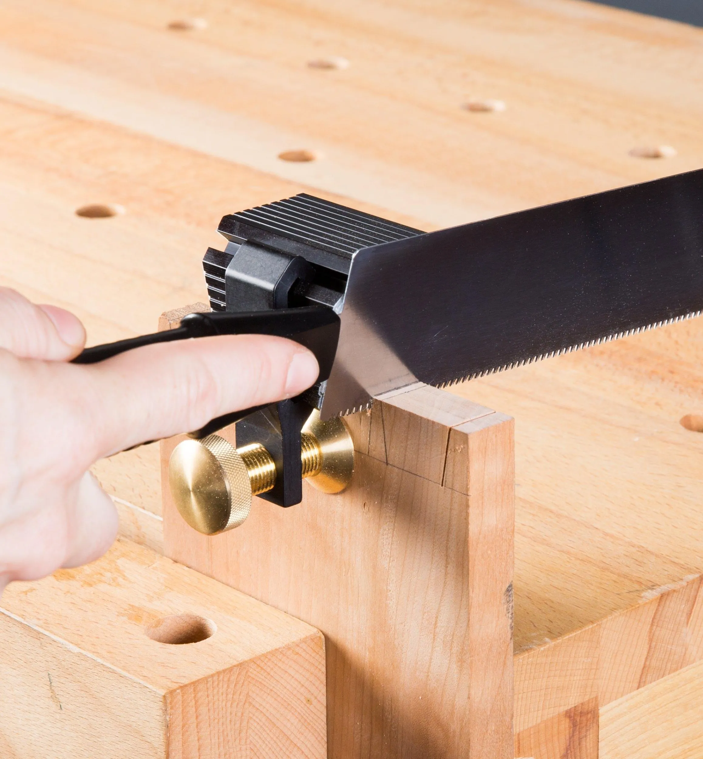 Lee Valley Saws>Veritas Dovetail Guide And Saw Set