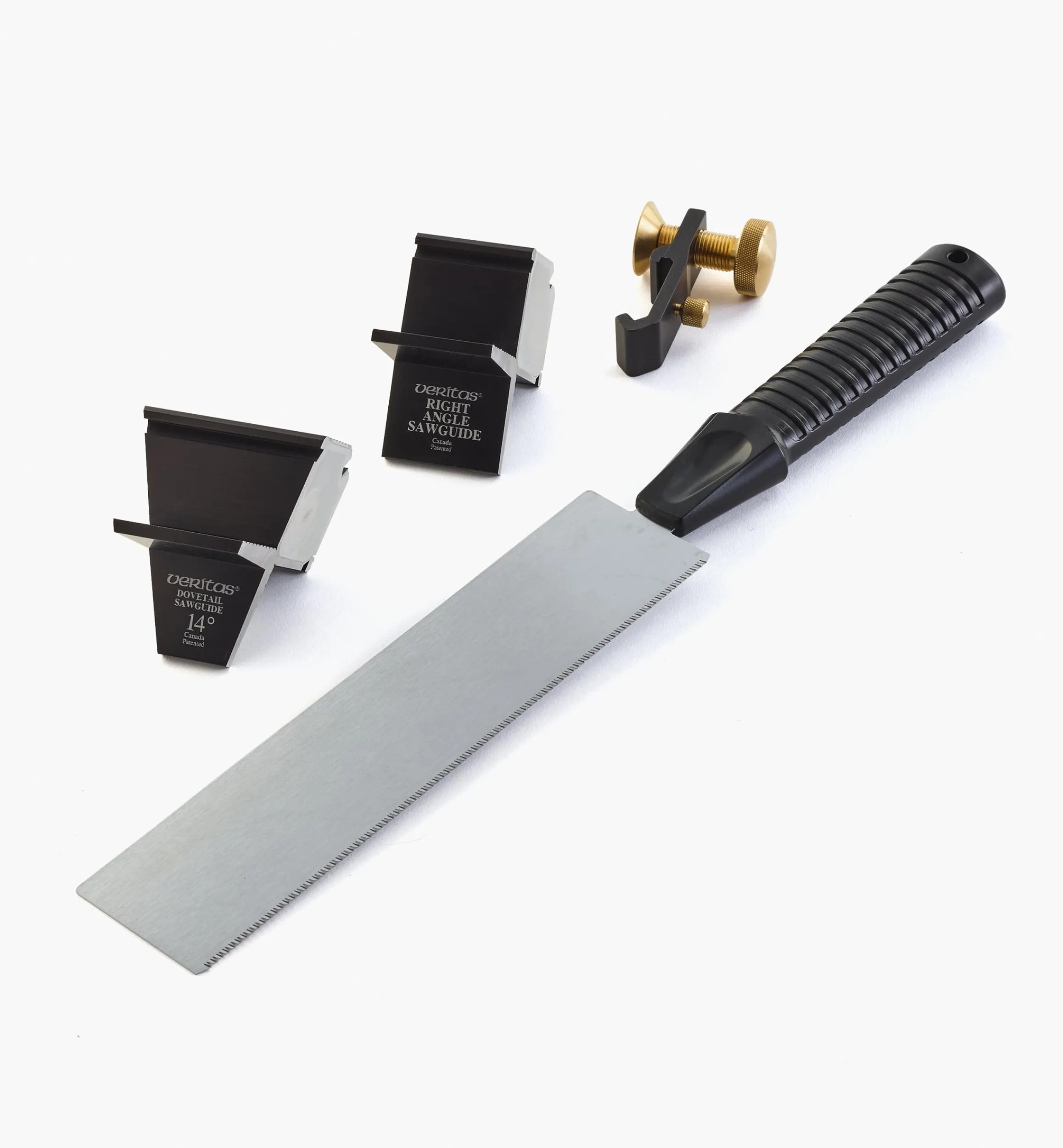 Lee Valley Saws>Veritas Dovetail Guide And Saw Set