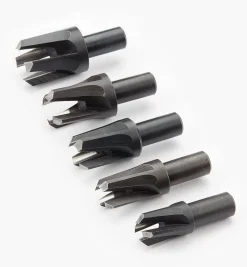 Lee Valley Power Tool Accessories>Veritas Imperial Tapered Snug-Plug Cutter Sets