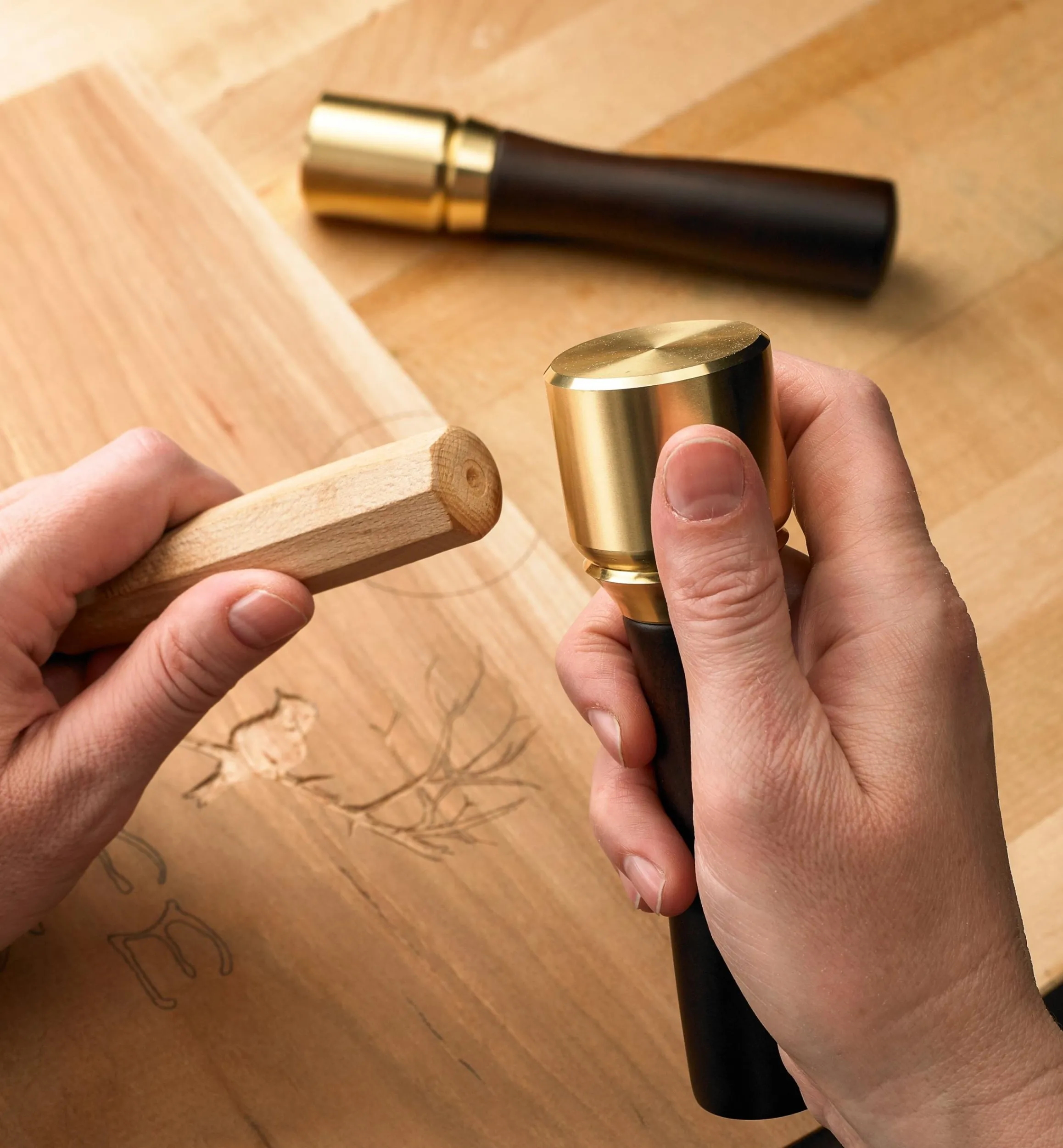 Lee Valley Hand Tools>Veritas Journeyman's Brass Mallets