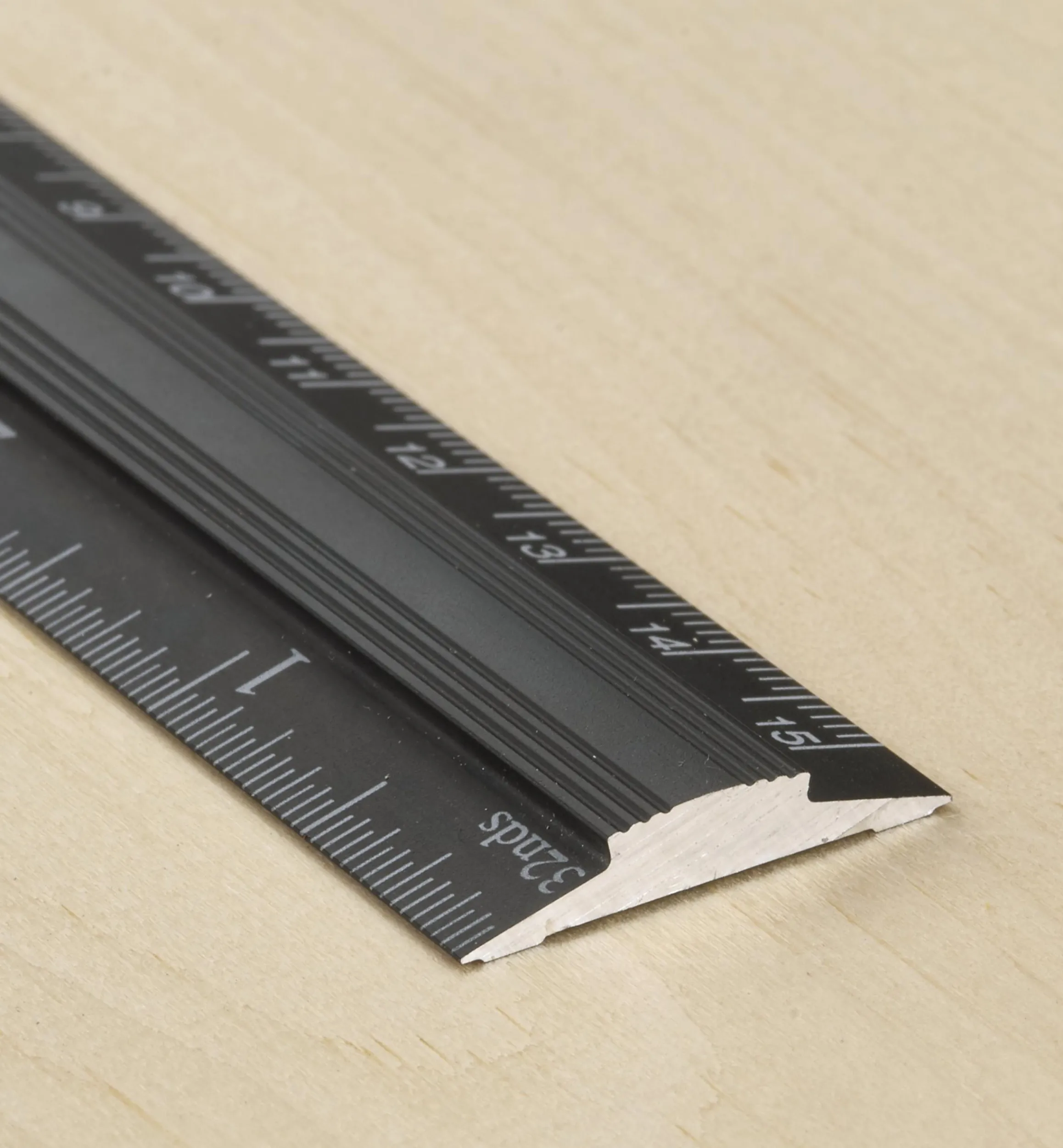 Lee Valley Marking & Measuring>Veritas 6"/150mm Aluminum Bench Rule