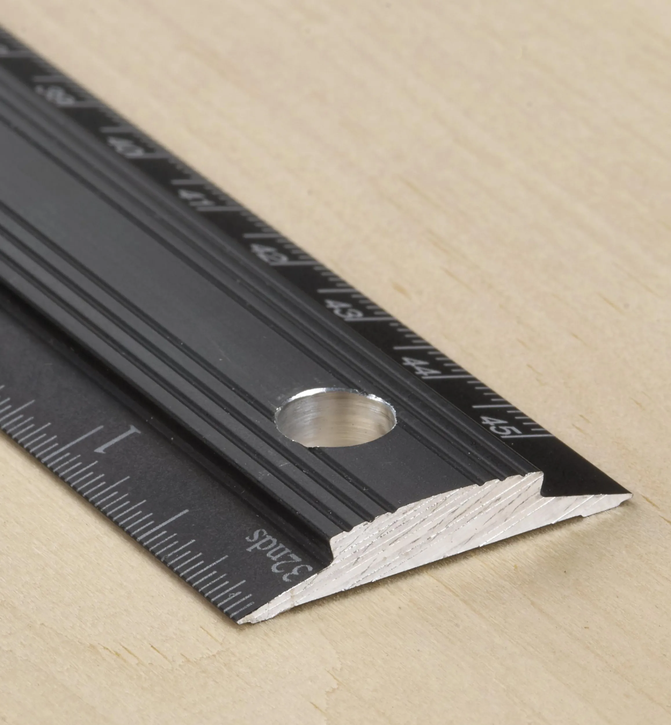 Lee Valley Marking & Measuring>Veritas 18"/450mm Aluminum Bench Rule