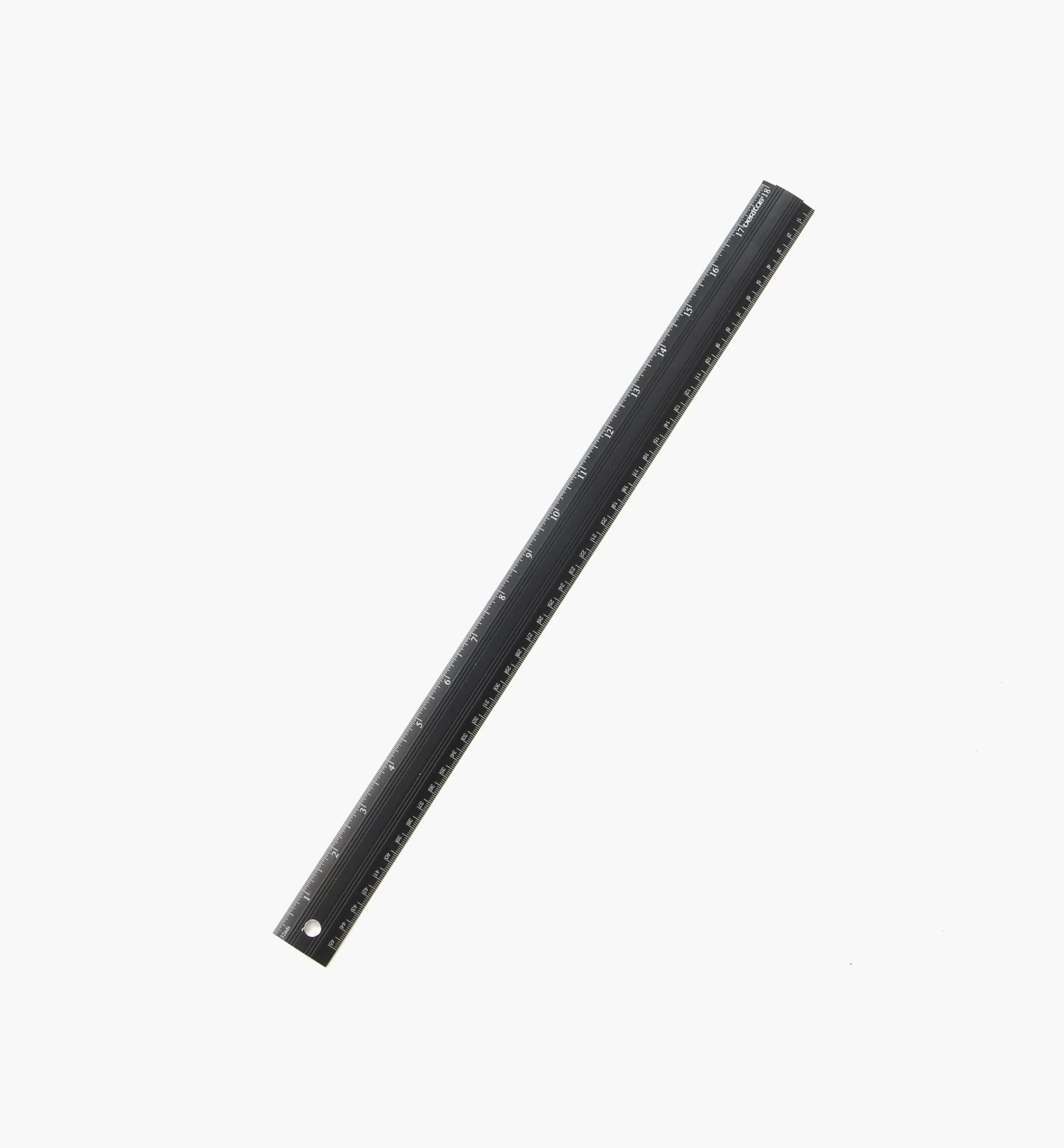 Lee Valley Marking & Measuring>Veritas 18"/450mm Aluminum Bench Rule