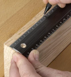 Lee Valley Marking & Measuring>Veritas 450mm Aluminum Bench Rule