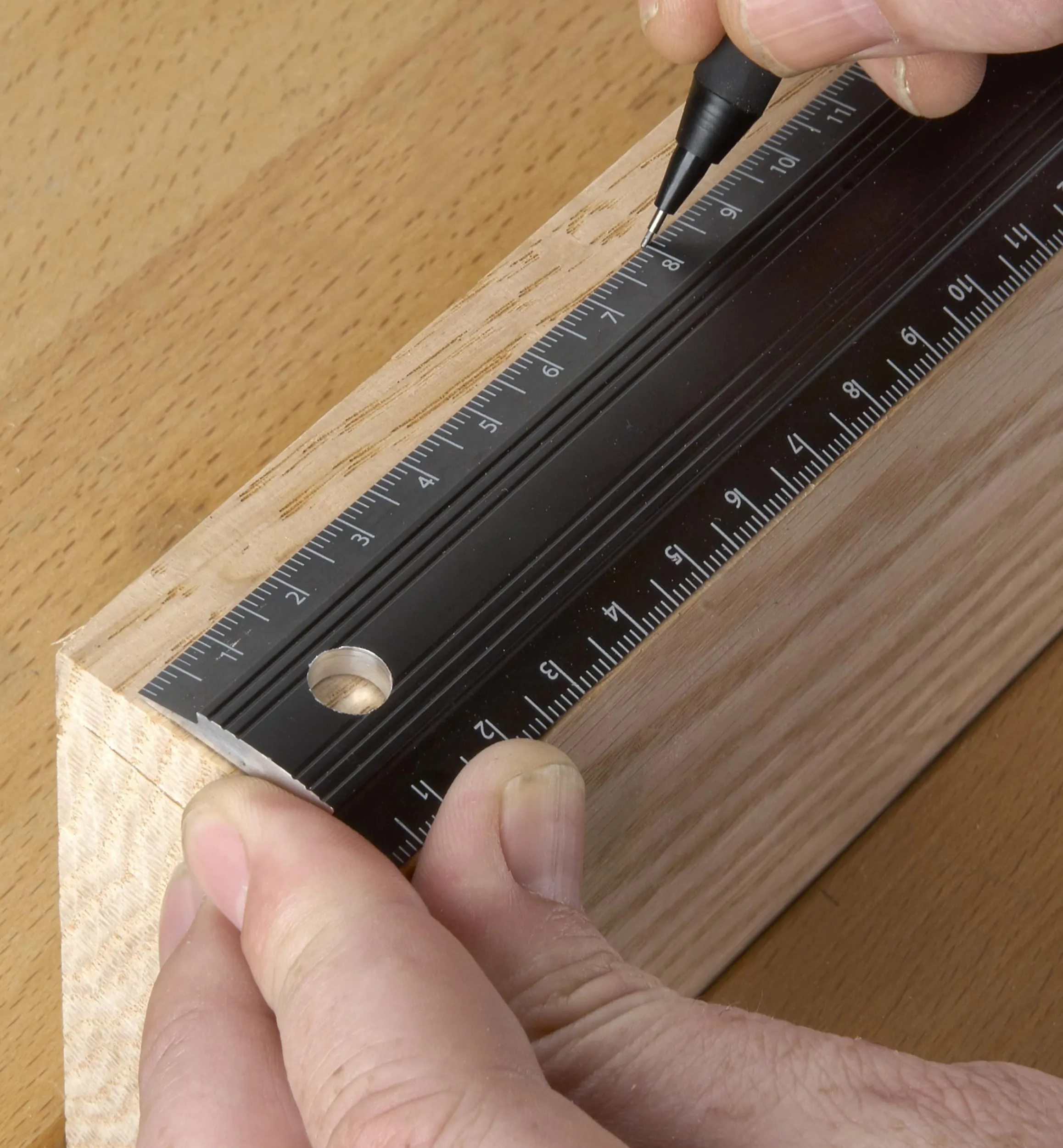 Lee Valley Marking & Measuring>Veritas 450mm Aluminum Bench Rule