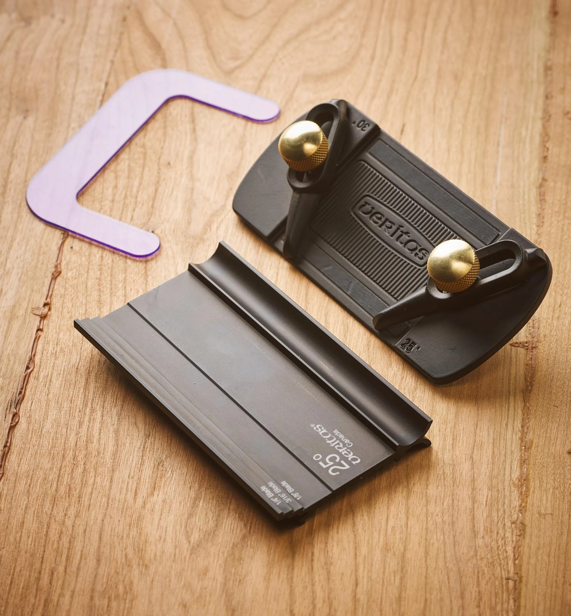 Lee Valley Sharpening>Veritas Short-Blade Honing Guide