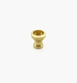 Lee Valley Knobs>Veritas Smooth-Rimmed Brass Insert Knobs