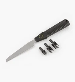 Lee Valley Drilling>Veritas Snug-Plug Cutters & Single-Edge Flush-Cutting Saw Set