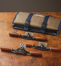 Lee Valley Hand Tools>Veritas Spokeshave Set And Roll