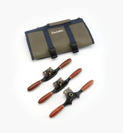 Lee Valley Hand Tools>Veritas Spokeshave Set And Roll
