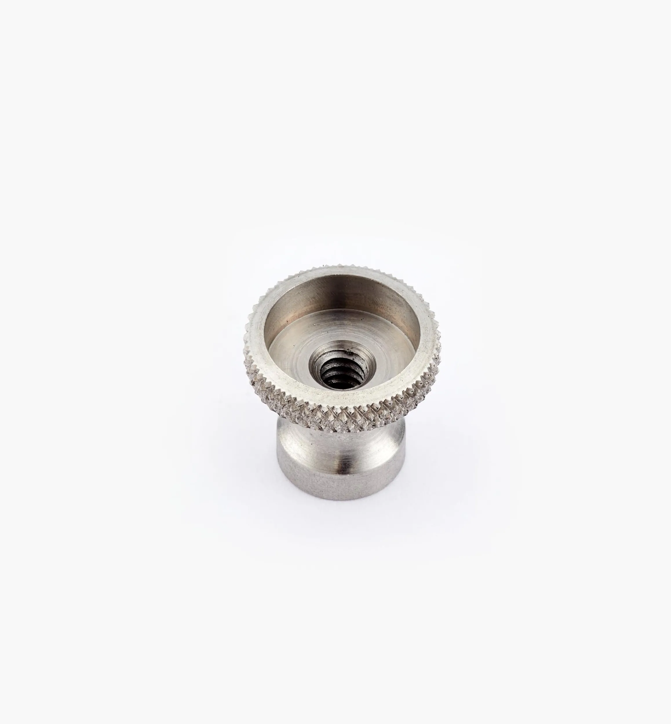 Lee Valley Knobs>Veritas Stainless-Steel Knurled Insert Knobs