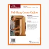 Lee Valley Plans>Wall-Hung Corner Cabinet Plan