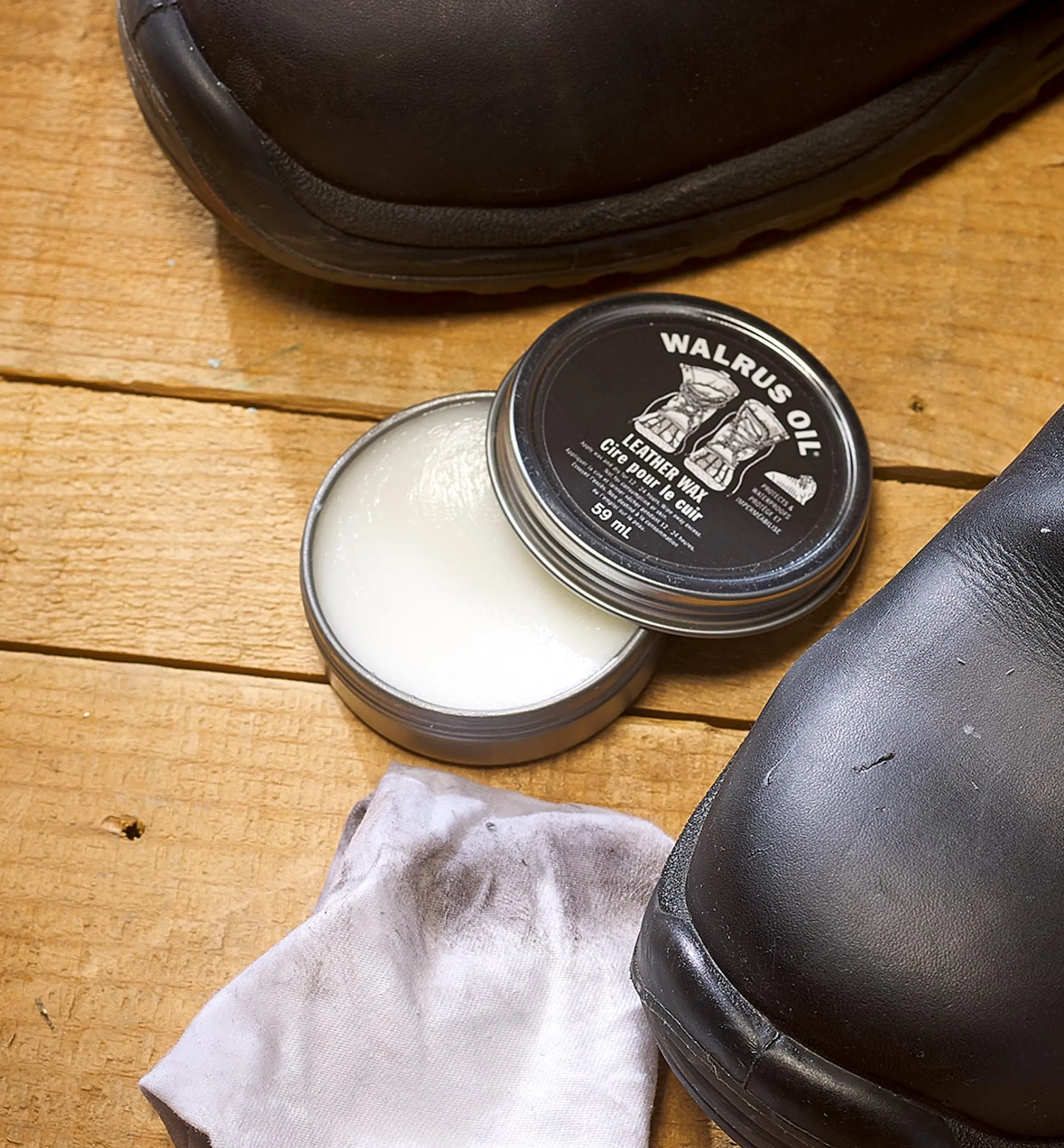 Lee Valley Cleaning>Walrus Oil Leather Wax