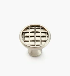 Lee Valley Knobs>Weave Pattern Knob