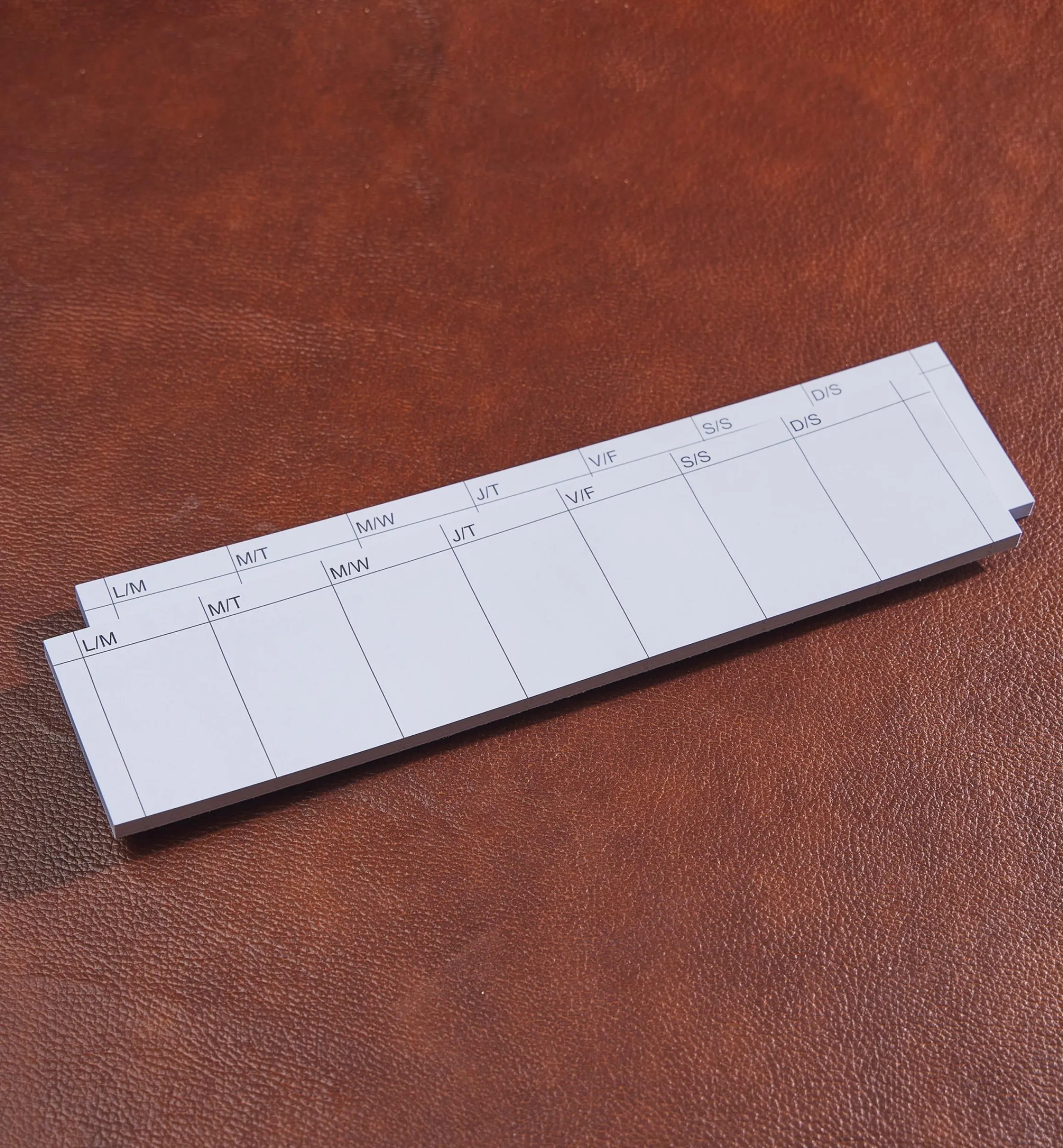 Lee Valley Office>Weekly Tear-Off Planners