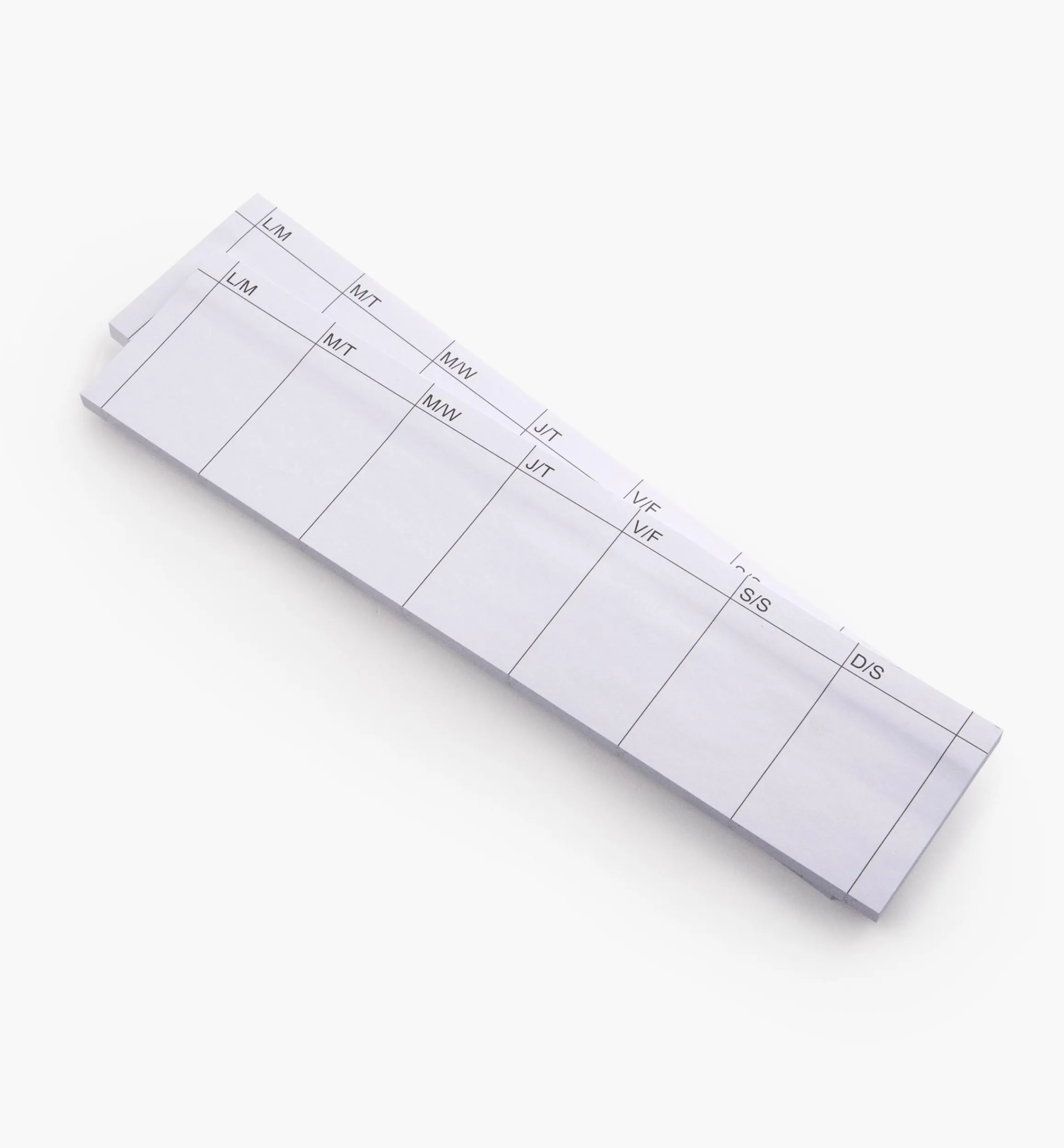 Lee Valley Office>Weekly Tear-Off Planners