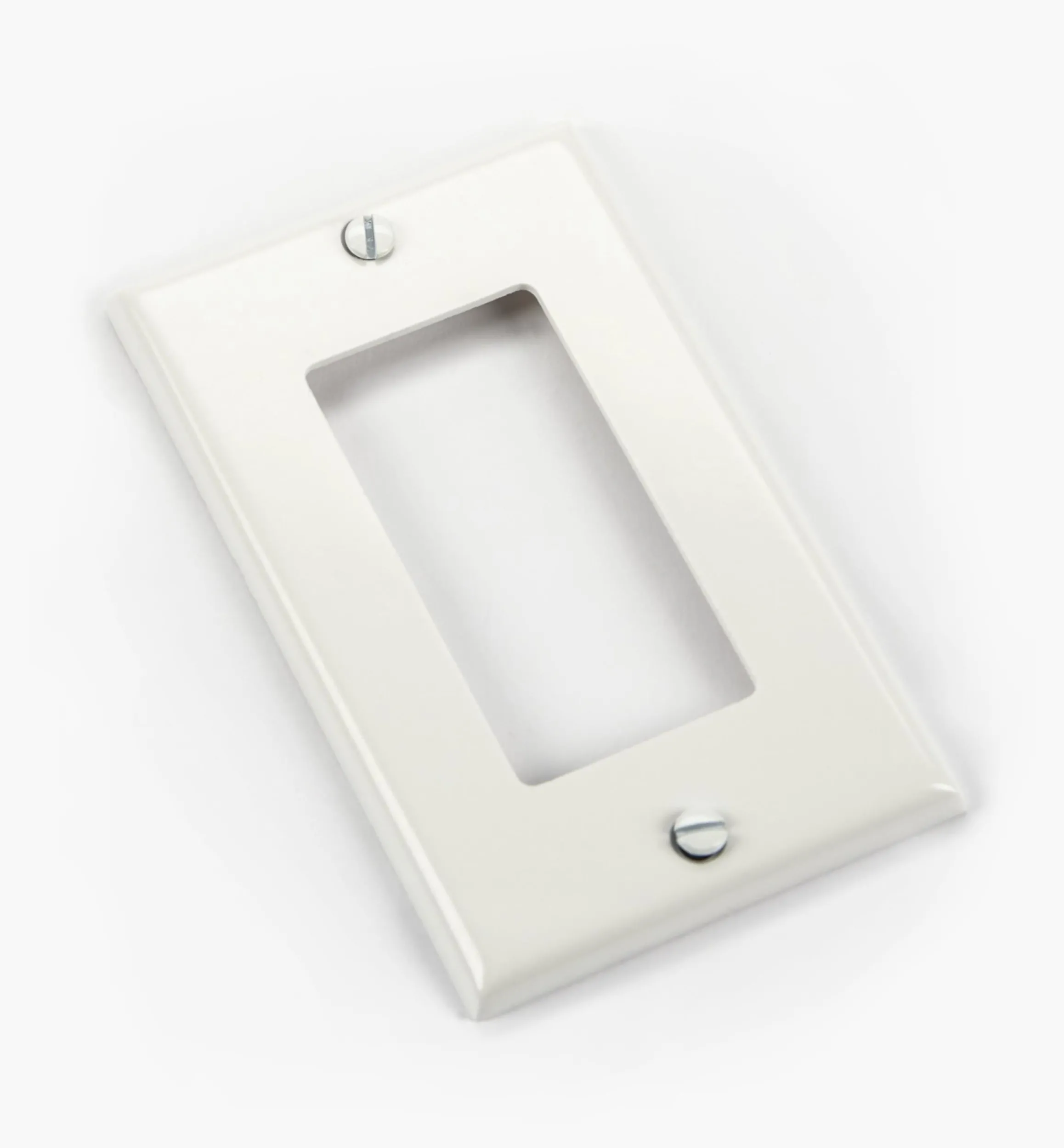 Lee Valley Lighting>White Standard Wall Plate