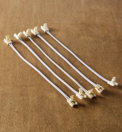 Lee Valley Lighting>Wire-Lead Connectors For White LED Tape Lights (12V)