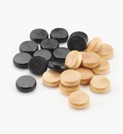 Lee Valley Project Supplies>Wooden Crokinole/Checker Pieces