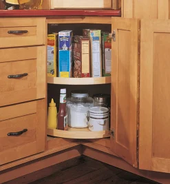 Lee Valley Kitchen Hardware>Wooden Kidney Shelf Set