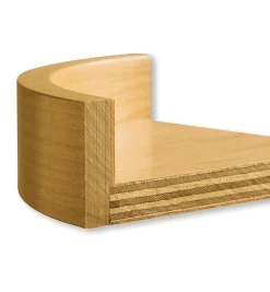 Lee Valley Kitchen Hardware>Wooden Kidney Shelf Set