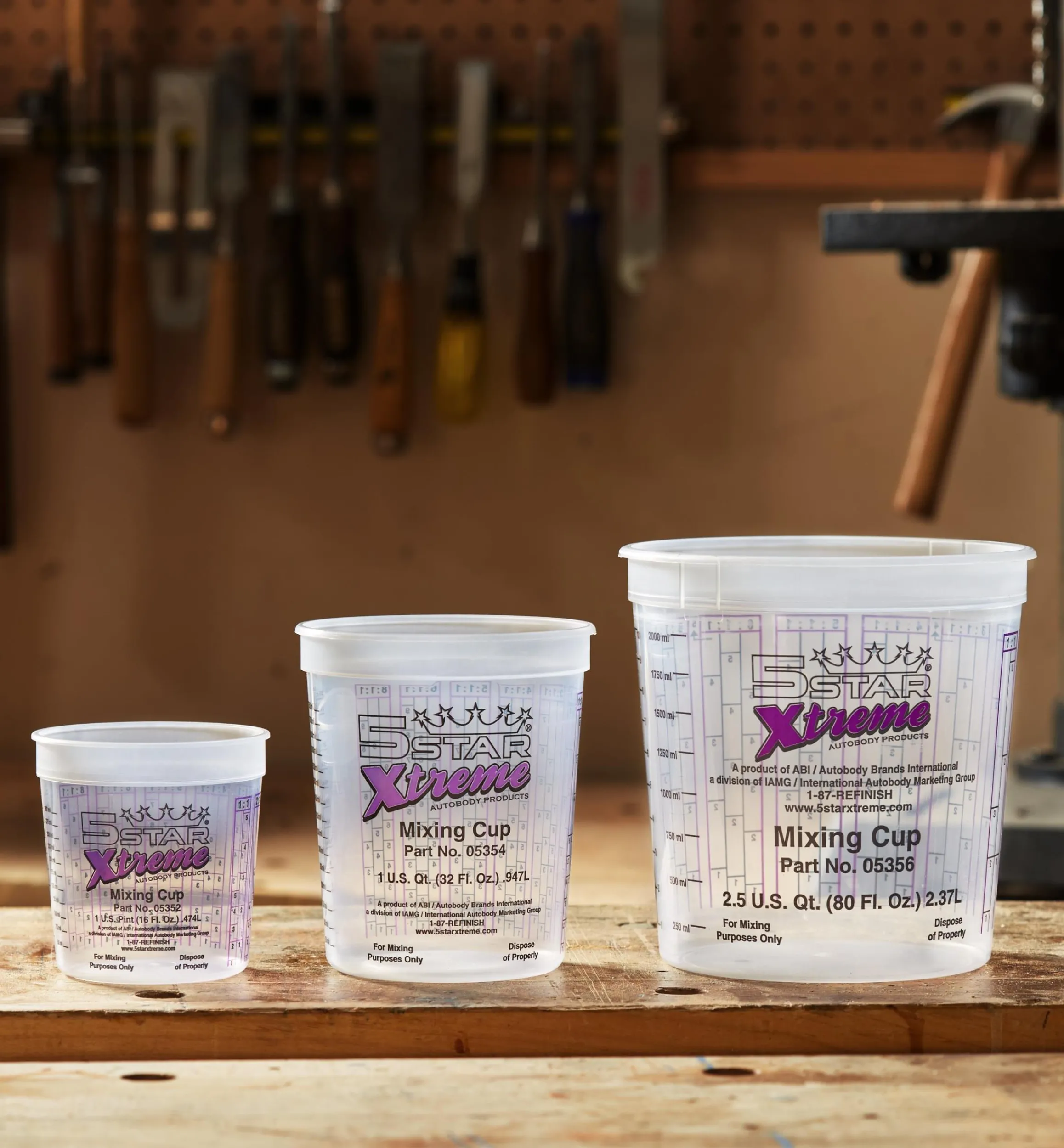 Lee Valley Supplies>Workshop Measuring & Mixing Cups