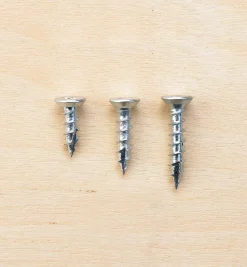 Lee Valley Screws>Zinc-Plated Hinge Screws